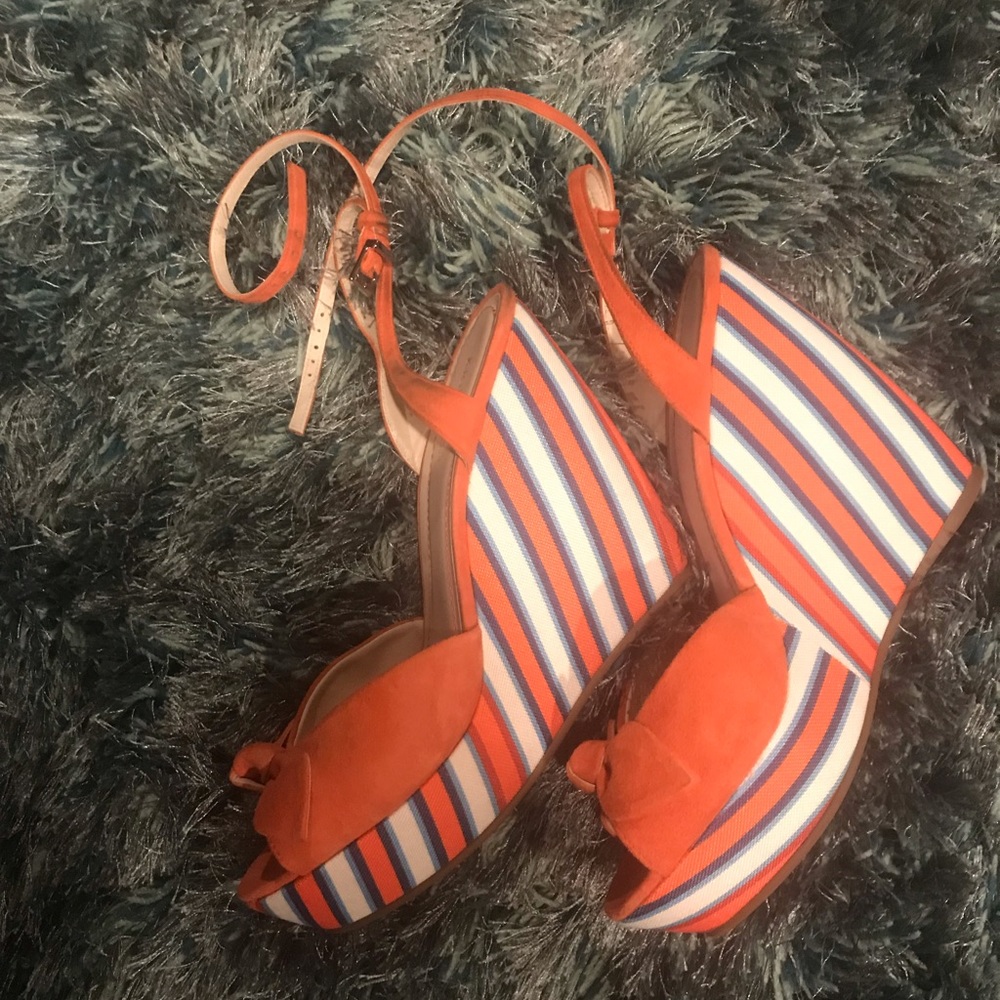 💥 Klub nico wedge open toe bow-shoe stripe (Mint)